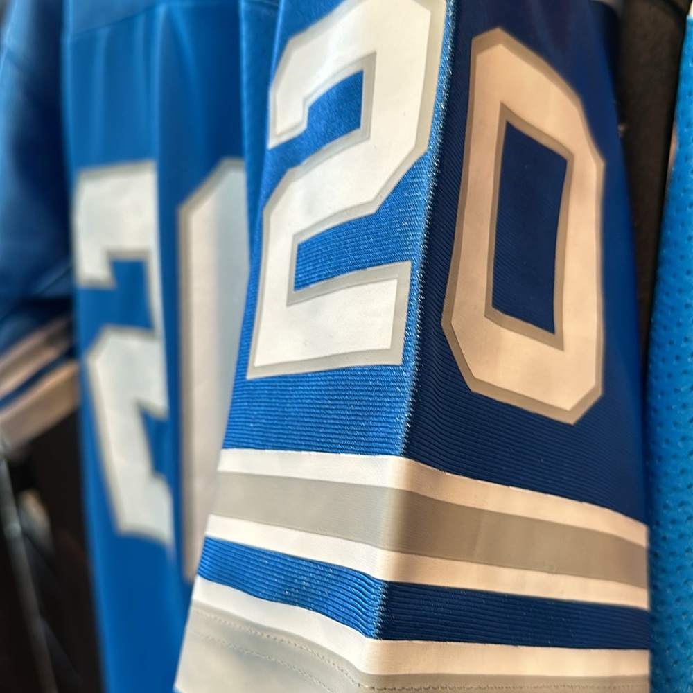 Barry Sanders Detroit Lions Mitchell & Ness 1993 Authentic Throwback NFL Jersey - Picture 5 of 9